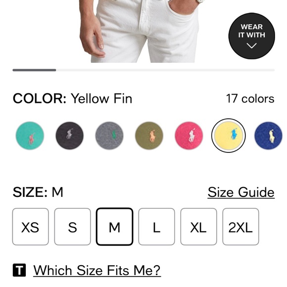 Polo Ralph Lauren Men's Classic-Fit Mesh Shirt - Yellow - Picture 10 of 12